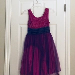 Purple any time dress